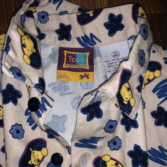 vintage Winnie the Pooh button up - Picture 2 of 4